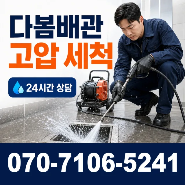 전남광주 해남군 화산면 탄동길 배관막힘 상담 이미지 4